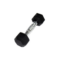 Гантель Perform Better Rubber Encased Hex Dumbbells 5 кг 0543-5\