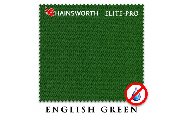 Сукно Hainsworth Elite Pro Waterproof 198см English Green 600_380