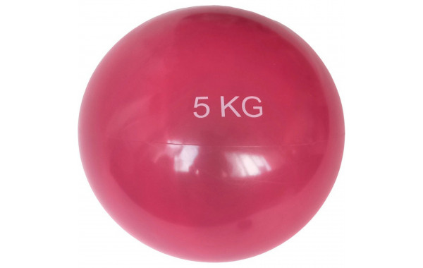 Медбол 5 кг, d19см Sportex MB5 красный 600_380