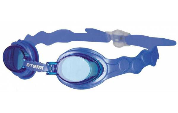 Очки для плавания Atemi S401 синий 600_380