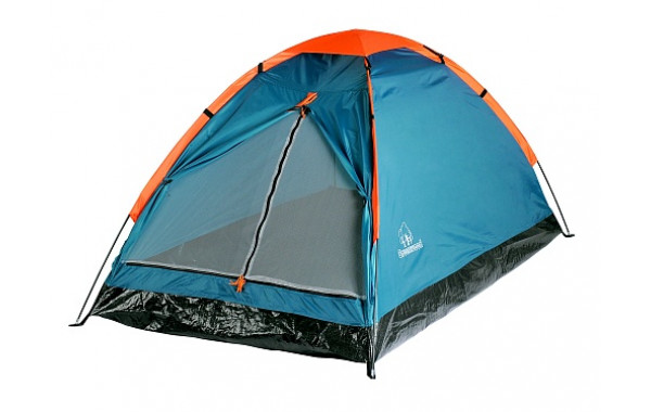 Палатка 2-х местная Greenwood Summer 2 синий/оранжевый 600_380