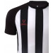 Футболка игровая Jogel Camp Striped Jersey, белый/черный 75_75
