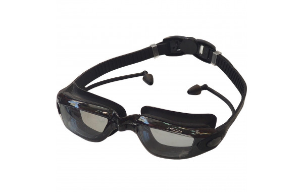Очки для плавания Sportex взрослые E38887-2 черный 600_380