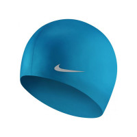 Шапочка для плавания детская Nike Solid Silicone Youth, TESS0106458, Голубой, силикон