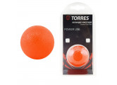 Эспандер-мяч кистевой Torres d5см термопластичная резина PL0001 красный