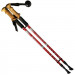 Палки для скандинавской ходьбы телескопическая, 2-х секционная R18142-PRO красный 75_75