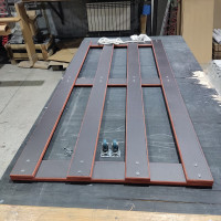 Тележка для перевозки матов ламинированная фанера Spektr Sport