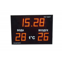 Часы-термометр СТ1.21-2t ПТК Спорт 017-0829