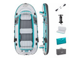 Надувная лодка 364х166см вёсла 62064, насос 62086, до 600кг Bestway Adventure Elite X5 Raft Set 65159