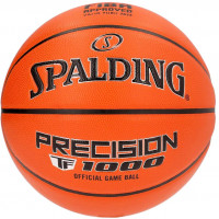Мяч баскетбольный Spalding TF-1000 Precision 77526z, р.7, FIBA Appr, zK-композит, нейл.корд, кор-чер-серебр
