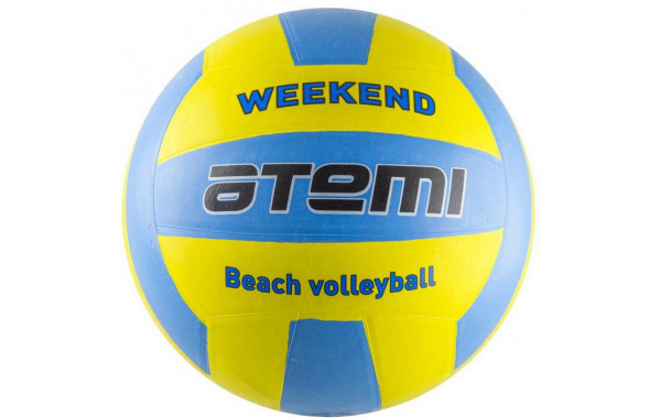 Мяч волейбольный Atemi Weekend желто-голубой р.5 600_380