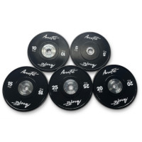 Бамперный диск для кроссфита 15 кг AeroFit AFBD15 черный