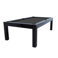 Бильярдный стол для пула Rasson Penelope 8 ф, с плитой, со столешницей 55.340.08.5 черный