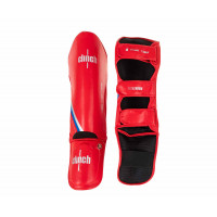 Защита голени и стопы Clinch Shin Instep Guard Kick 2.0 C521N красный