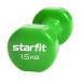 Гантель виниловая, 1,5 кг Star Fit Core DB-101 зеленый 75_75