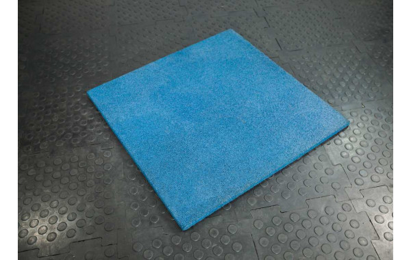 Напольное резиновое покрытие Stecter 1000х1000х30 мм (синий) 2248 600_380
