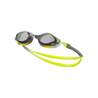 Очки для плавания детские Nike Chrome Youth, NESSD128042, дымчатые линзы, регул .пер., желто-сер. оправа