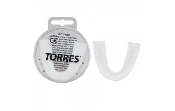 Капа Torres PRL1021WT, термопластичная, белая 600_380
