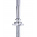 Гриф для штанги Star Fit BB-102 W-образный, 120 см, d=25 мм, металлический, с металлическими замками, хром 75_75