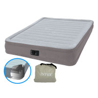 Надувная кровать Intex Comfort-Plush 152х203х33см, встроенный насос 67770