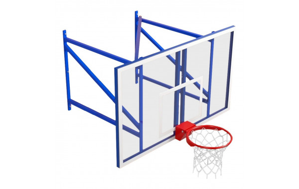 Баскетбольная ферма со щитом, кольцом и сеткой Spektr Sport 600_380