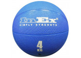 Мяч набивной Inex Medicine Ball, 4 кг IN-RMB4 Синий