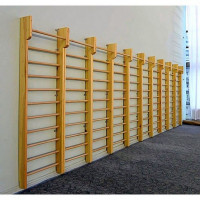 Шведская стенка с турником 280х100см, бок. 140мм, перекладина 40мм Atlet