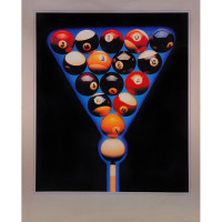 Постер Balls in Blue 07969 вертикальный 76×60см, цветной