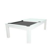 Бильярдный стол для пула Rasson Penelope 8 ф, с плитой, со столешницей 55.340.08.1 белый