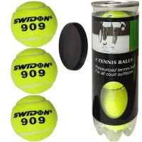 Мячи для большого тенниса Swidon 909 3 штуки (в тубе) E29380