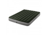 Надувной матрас Intex Dura-Beam Prestige Downy Airbed 152х203х25 см с насосом на батарейках 64779