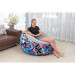 Надувное кресло 112x112x66см Inflate-A-Chair Floral Bestway 75111 75_75