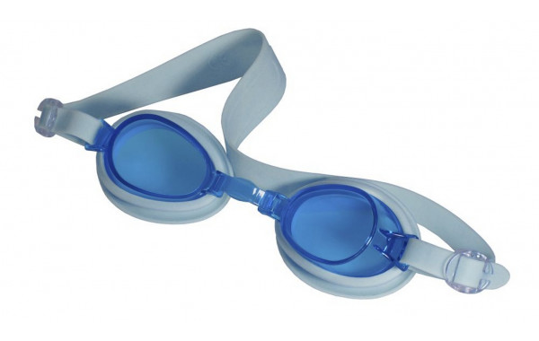 Очки для плавания Atemi KIDS Easy goggles , силикон KE1LBE Голубой 600_380