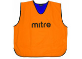 Манишка тренировочная двустороняя Mitre T21916OF5-JR, (объем груди 90см), полиэстер, оранжево-синяя