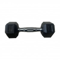 Обрезиненная гексагональная гантель 3кг Inex Hex Dumbbell TF-D2017-3