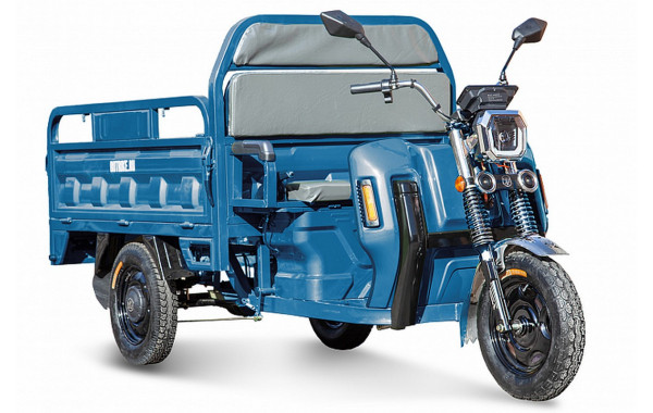 Грузовой электротрицикл RuTrike Маяк 1600 60V1000W 024454-2749 темно-синий матовый 600_380