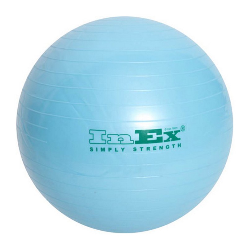 Мяч гимнастический Inex Swiss Ball BU-22 55см голубой 800_800