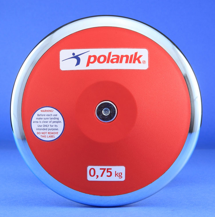Диск тренировочный, пластиковый 2,5 кг Polanik TPD11-2,5 747_754
