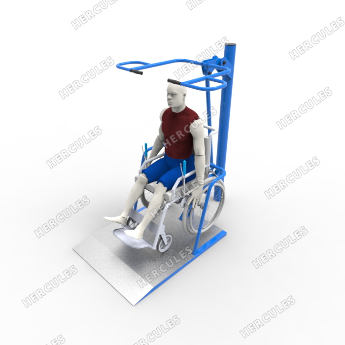 Уличный тренажер для инвалидов Подтягивание Hercules 231 700_700