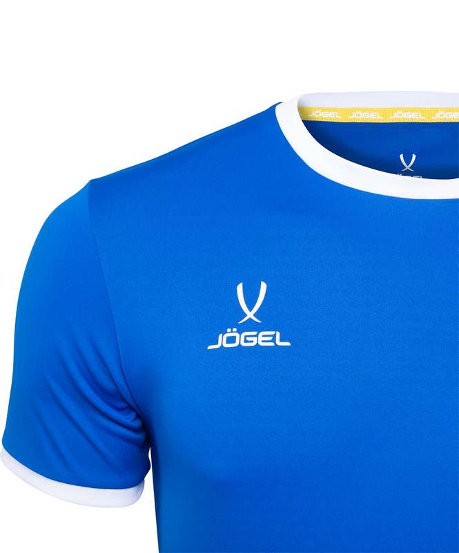 Футболка футбольная Jogel JFT-1020-071-K, синий/белый, детская 665_800