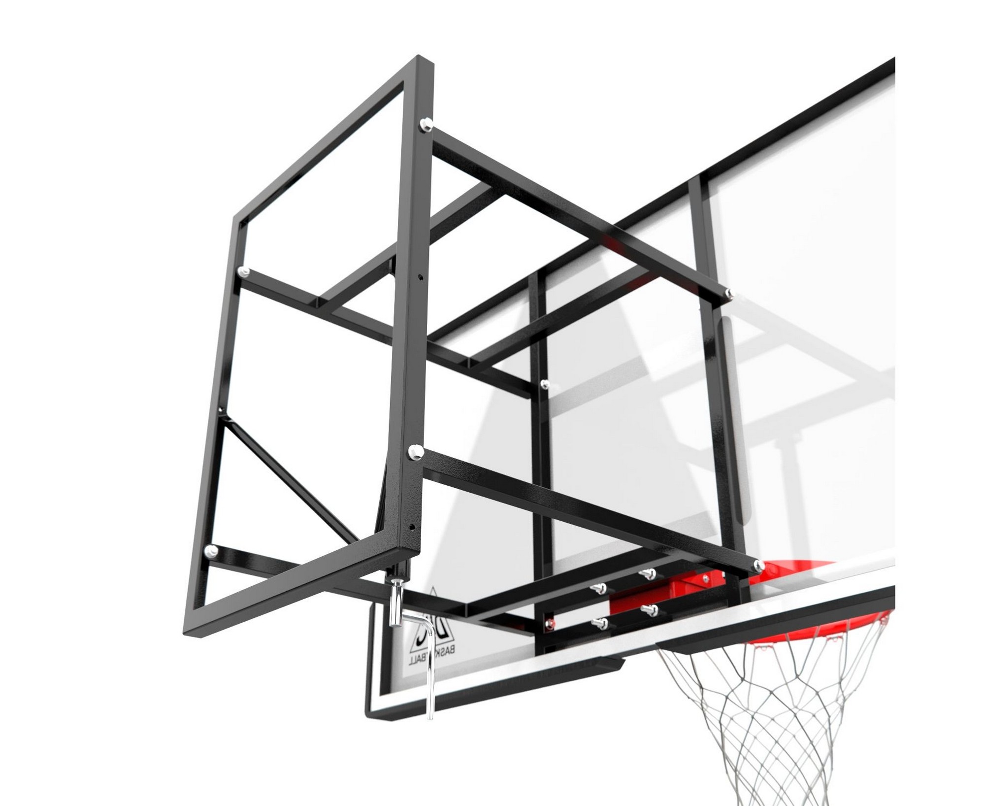 Баскетбольный щит DFC 136x80см, поликарбонат BOARD54P 2000_1636
