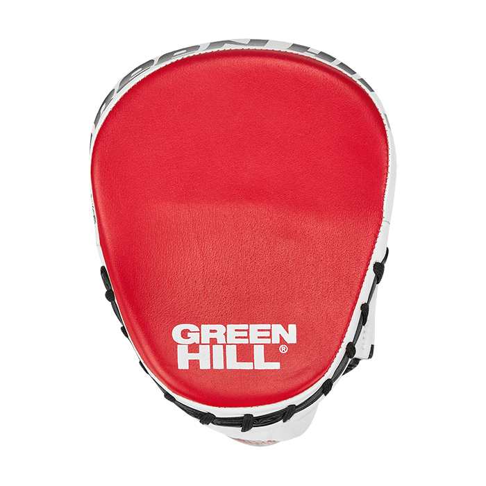 Боксерские лапы Green Hill Eagle красно-черно-белые FME-5261 700_700