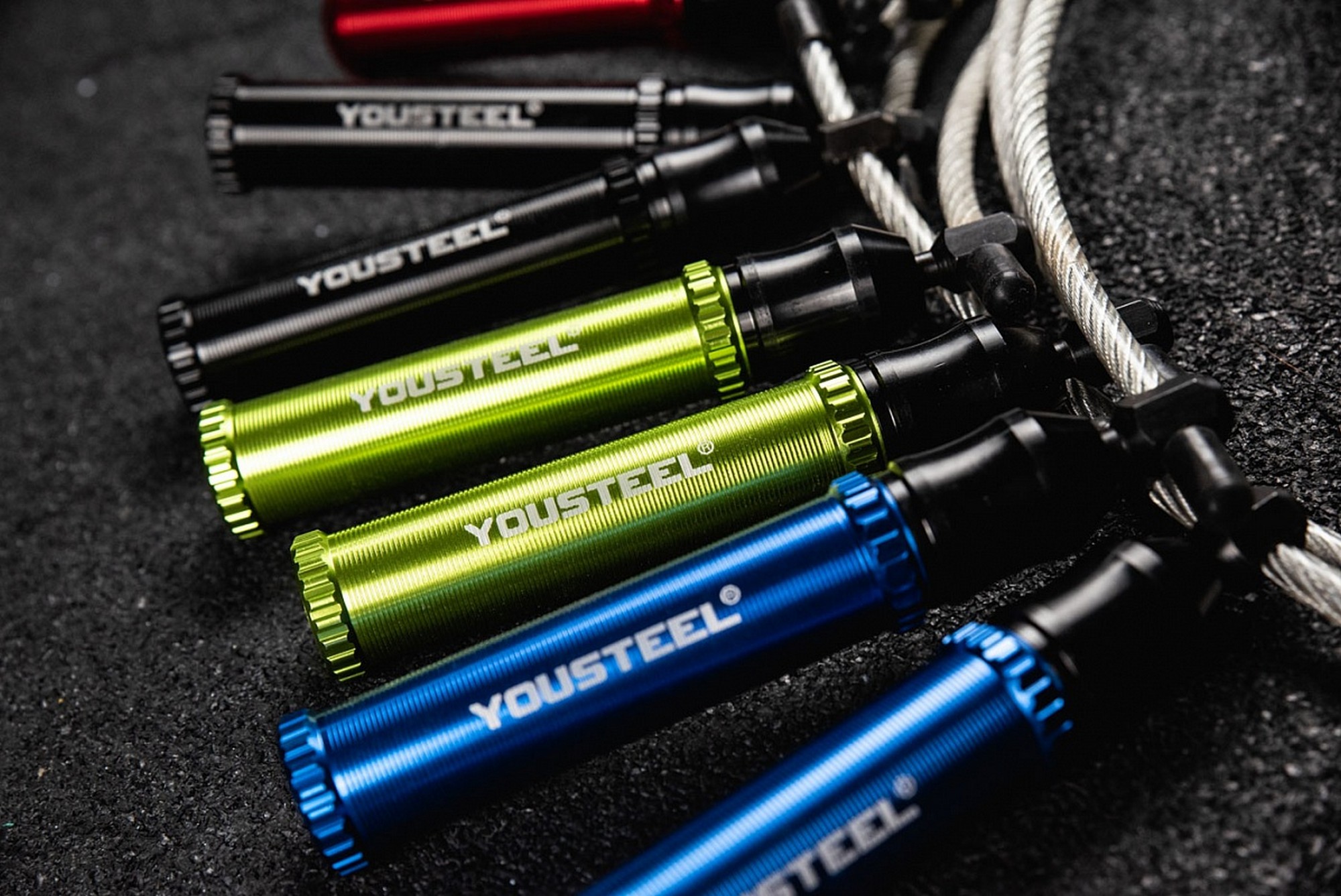 Скакалка YouSteel Heavy jump rope черный 2000_1337