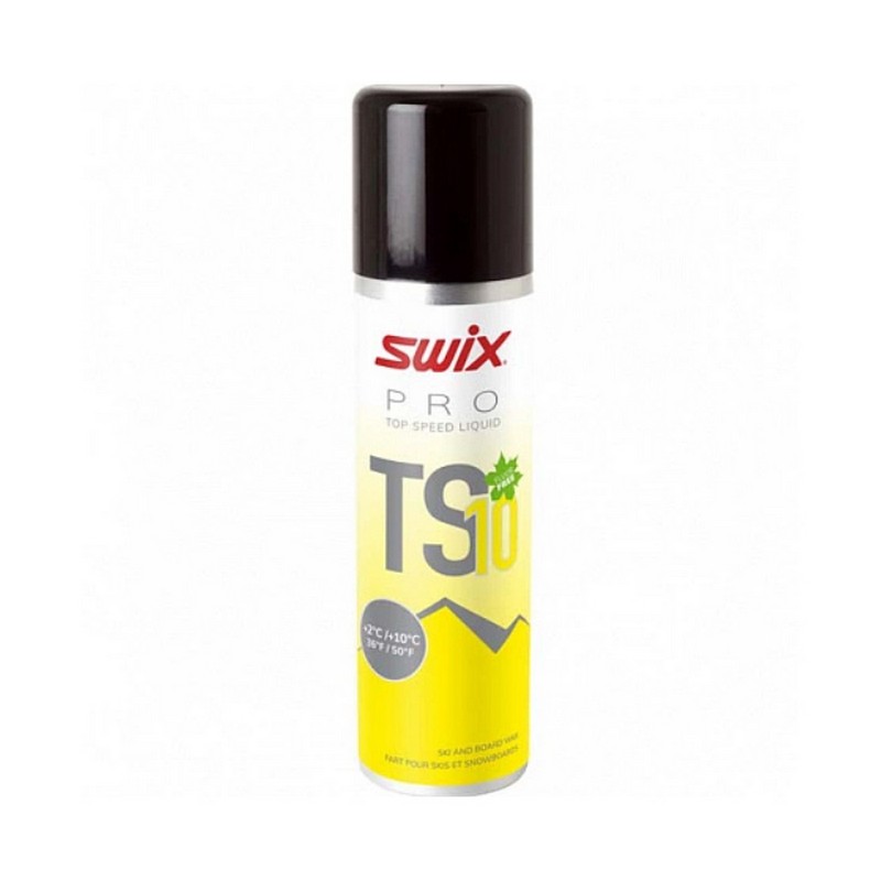 Парафин углеводородный, жидкий Swix TS10 Yellow (+2°С +10°С) 50 ml TS10L-12 800_800