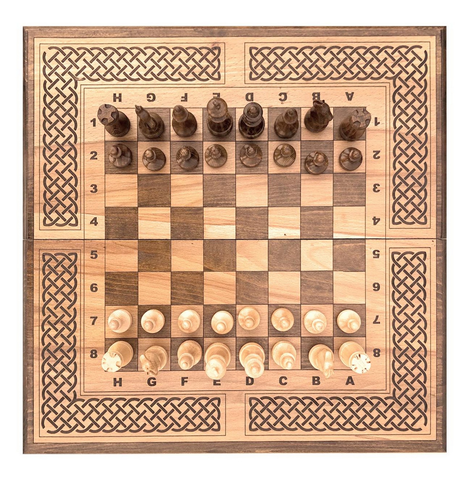 Шахматы + нарды "Модерн 3" 50 Zakaryan wz16005 1946_2000