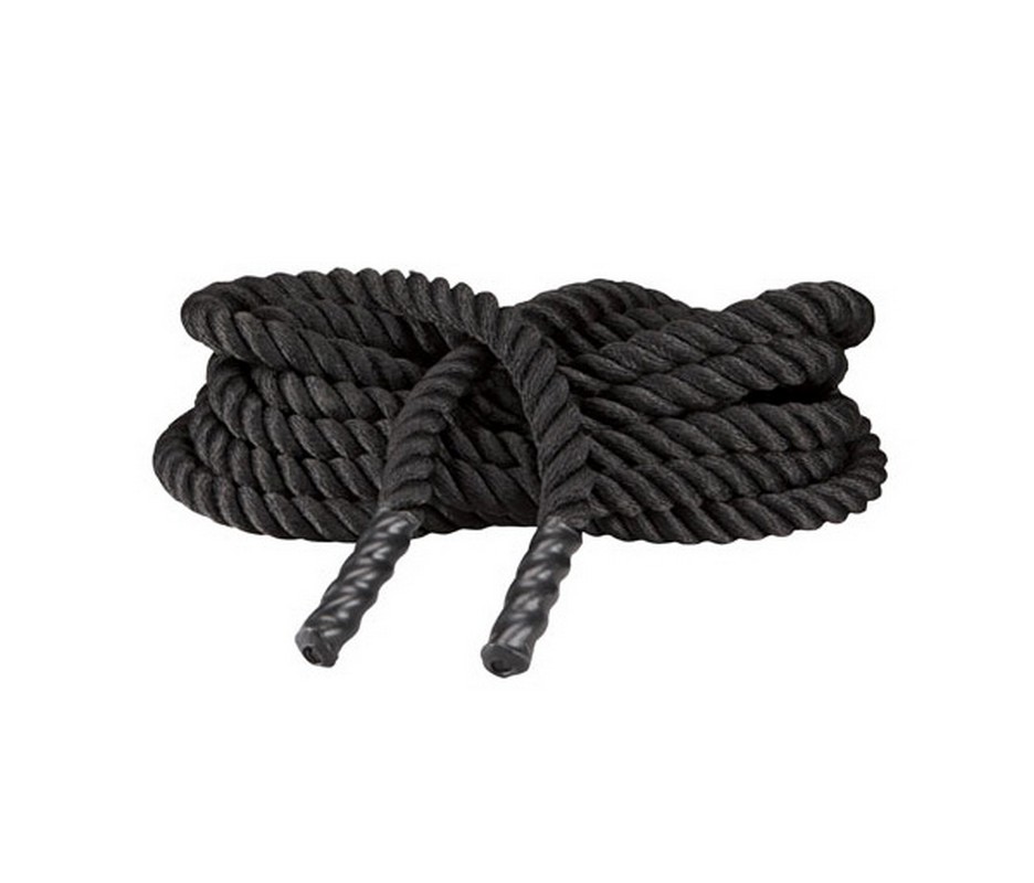 Тренировочный канат Perform Better Training Ropes 12m 4087-40-Black 15 кг, диаметр 5 см, черный 936_800