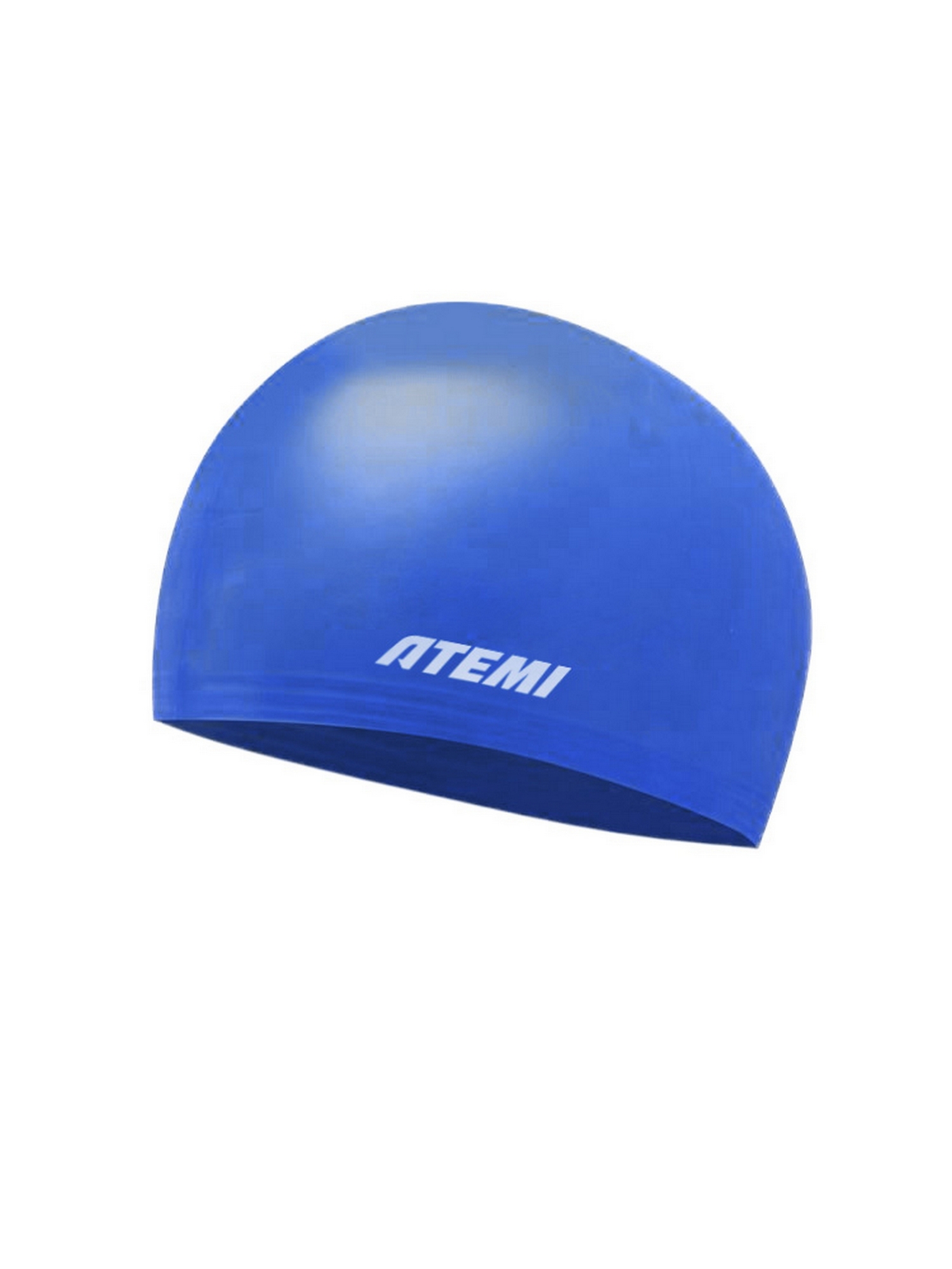 Шапочка для плавания Atemi kids light silicone cap Strong blue KLSC1BE синий 1500_2000