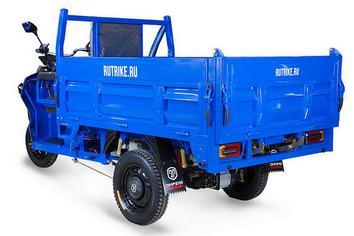 Грузовой электрический трицикл RuTrike D5 1700 гидравлика (60V1200W) 024732-2799 темно-синий матовый 1200_800