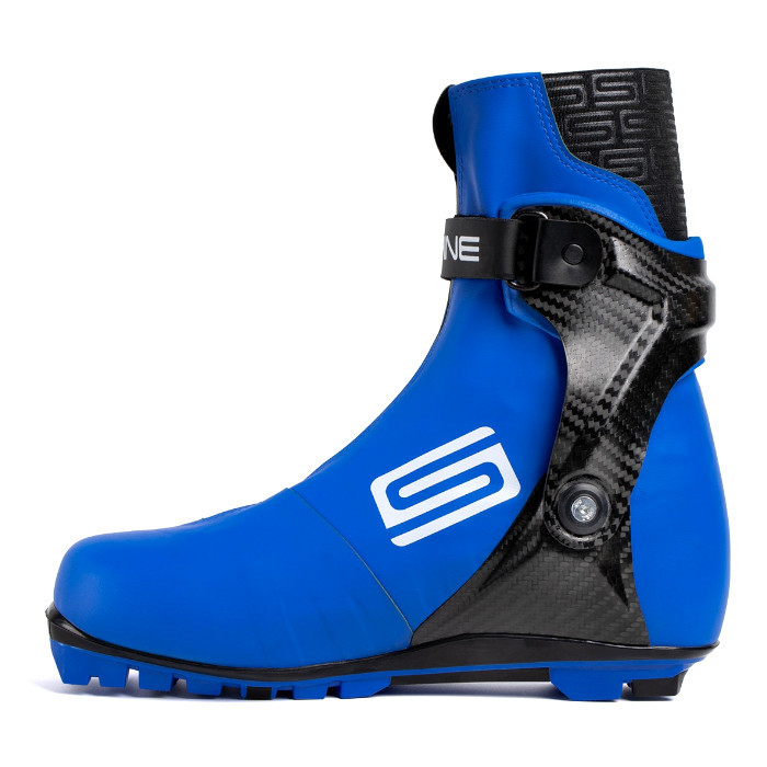 Лыжные ботинки Spine NNN Carrera RF Skate (526/1 S) (синий) 700_700