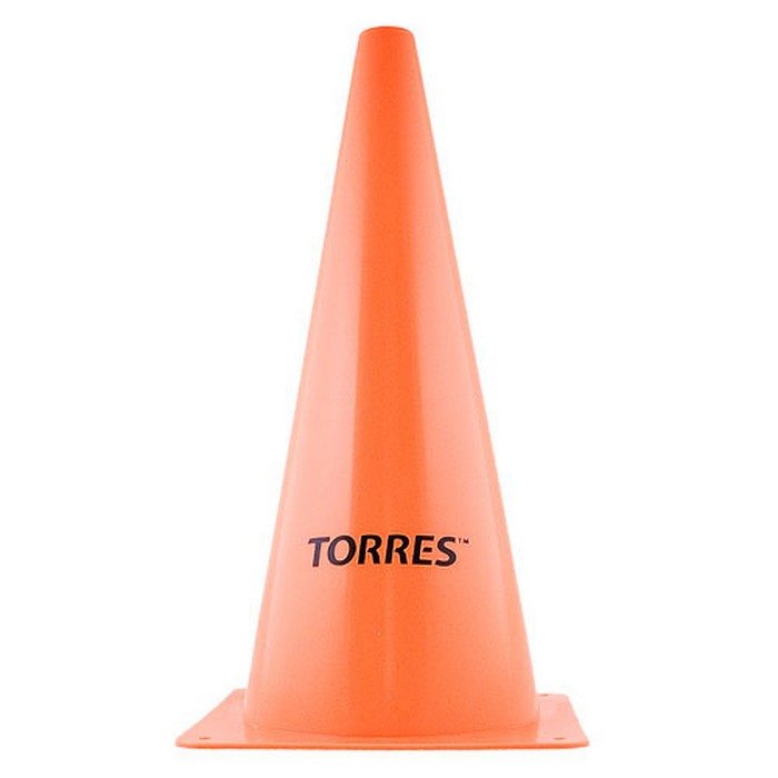 Конус тренировочный Torres пластик, высота 30 см TR1005 оранжевый 700_700